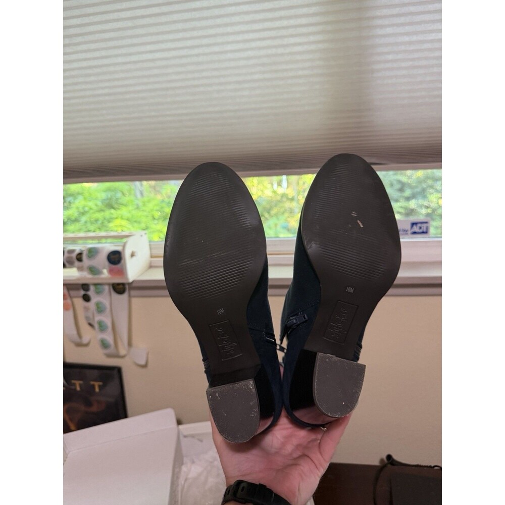 Women’s Style & Co Boots Navy Size 10 Ankle Boots With Box - Picture 5 of 8